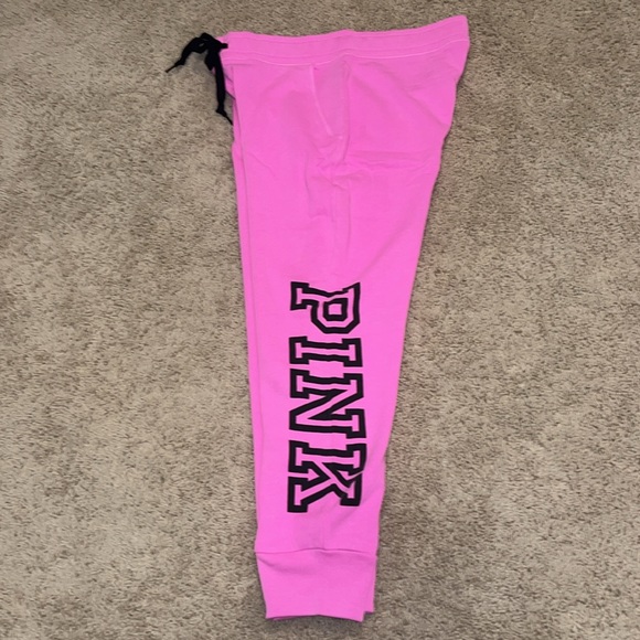 PINK Victoria's Secret Skinny Jogger Sweatpants in Pretty Pink 🩷 - Picture 10 of 11